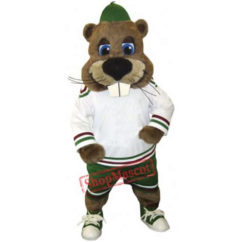 Beaver mascot outfit